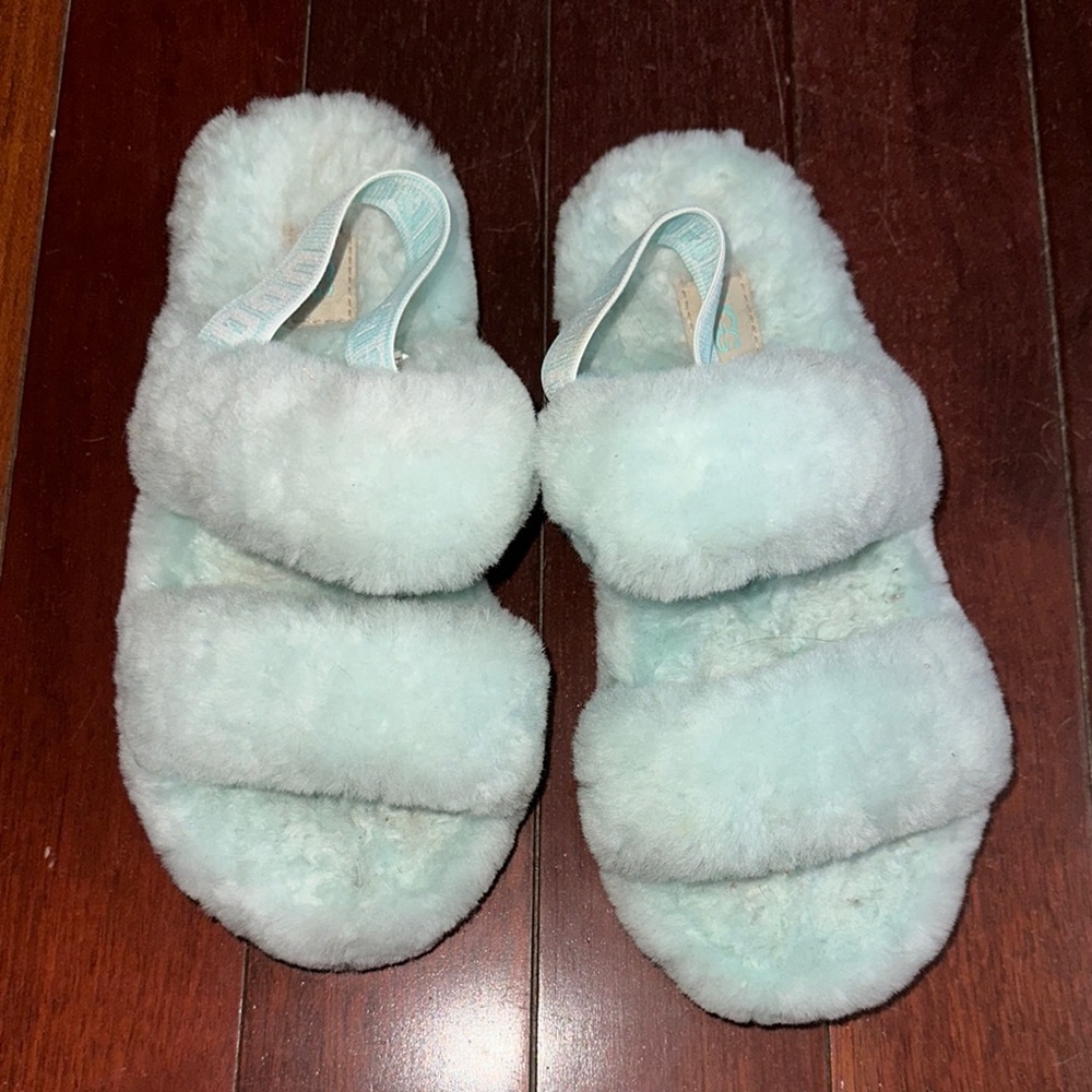 UGG Women's Plush Aqua Slippers